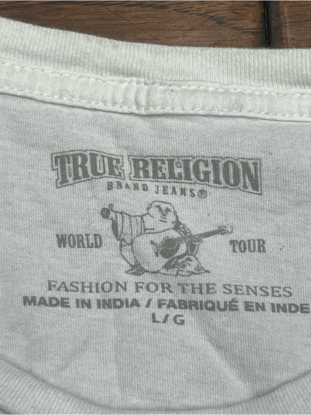 True religion men’s shine Buddha logo tee